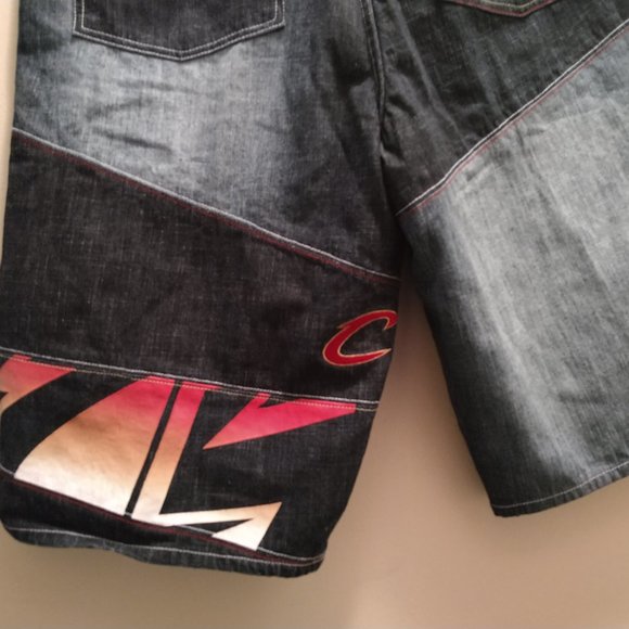 NBA Men's Sz 36 Cleveland Cavs Heritage UNK Denim - Picture 4 of 7